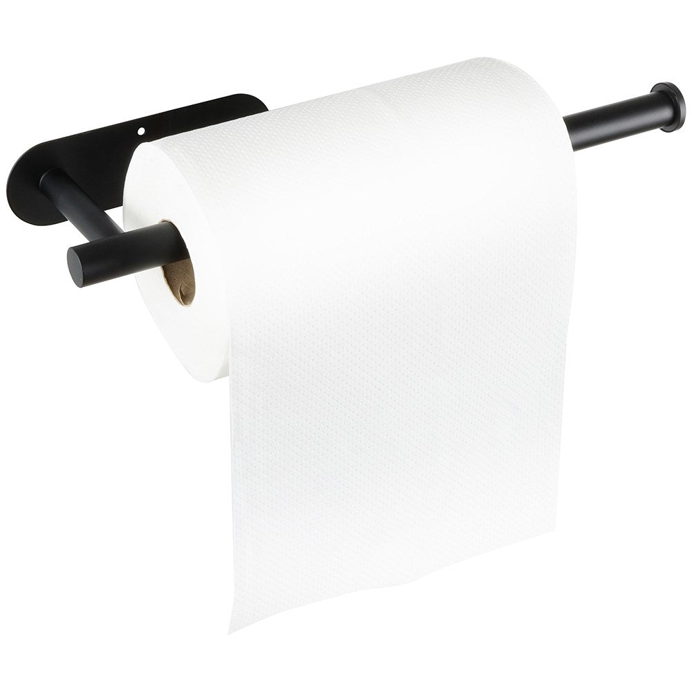 Black Metal Kitchen Hanger for Paper Towels