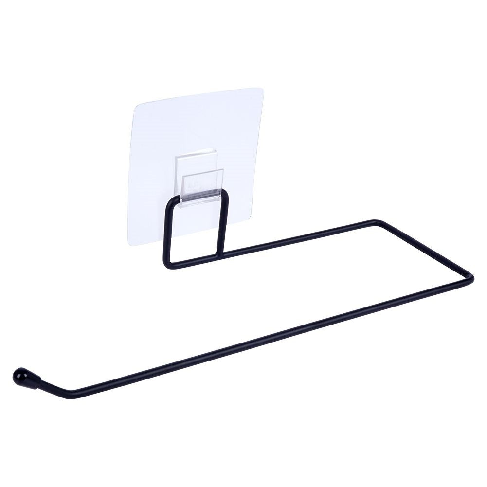 Black Metal Kitchen Hanger for Paper Towels