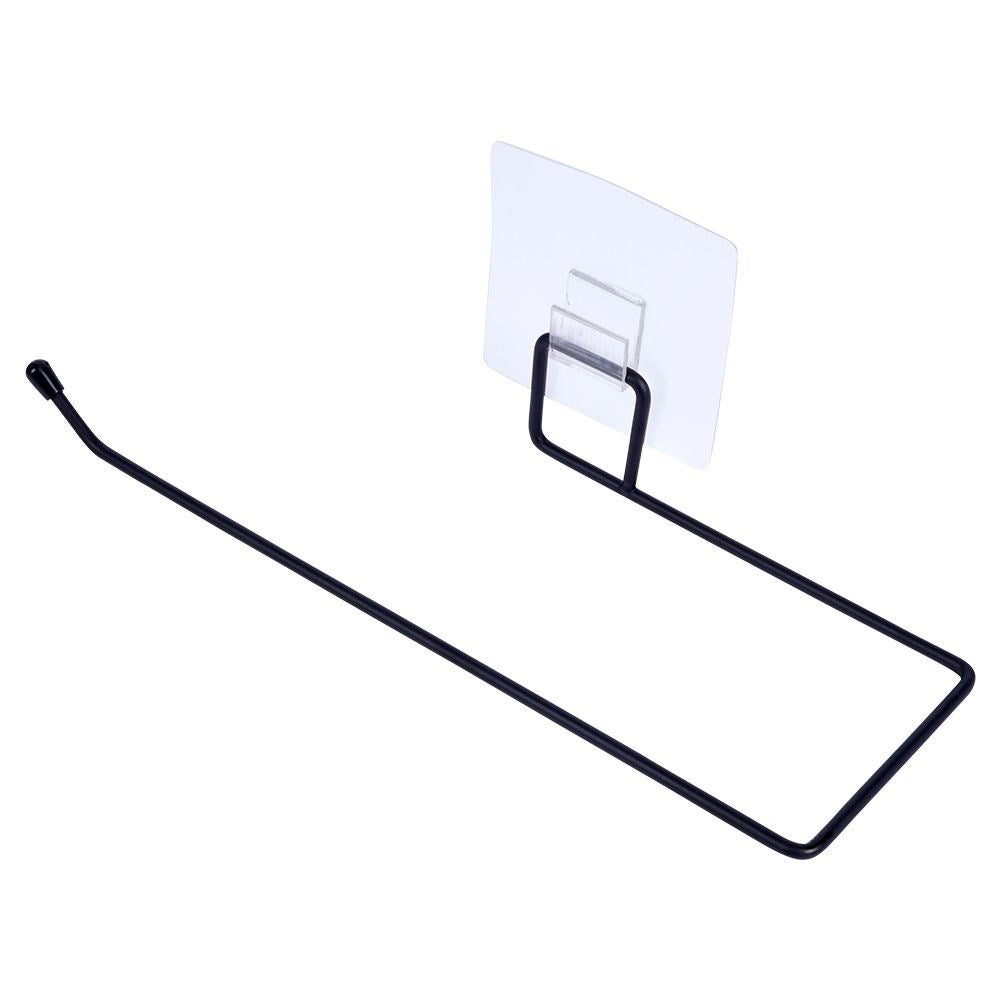 Black Metal Kitchen Hanger for Paper Towels