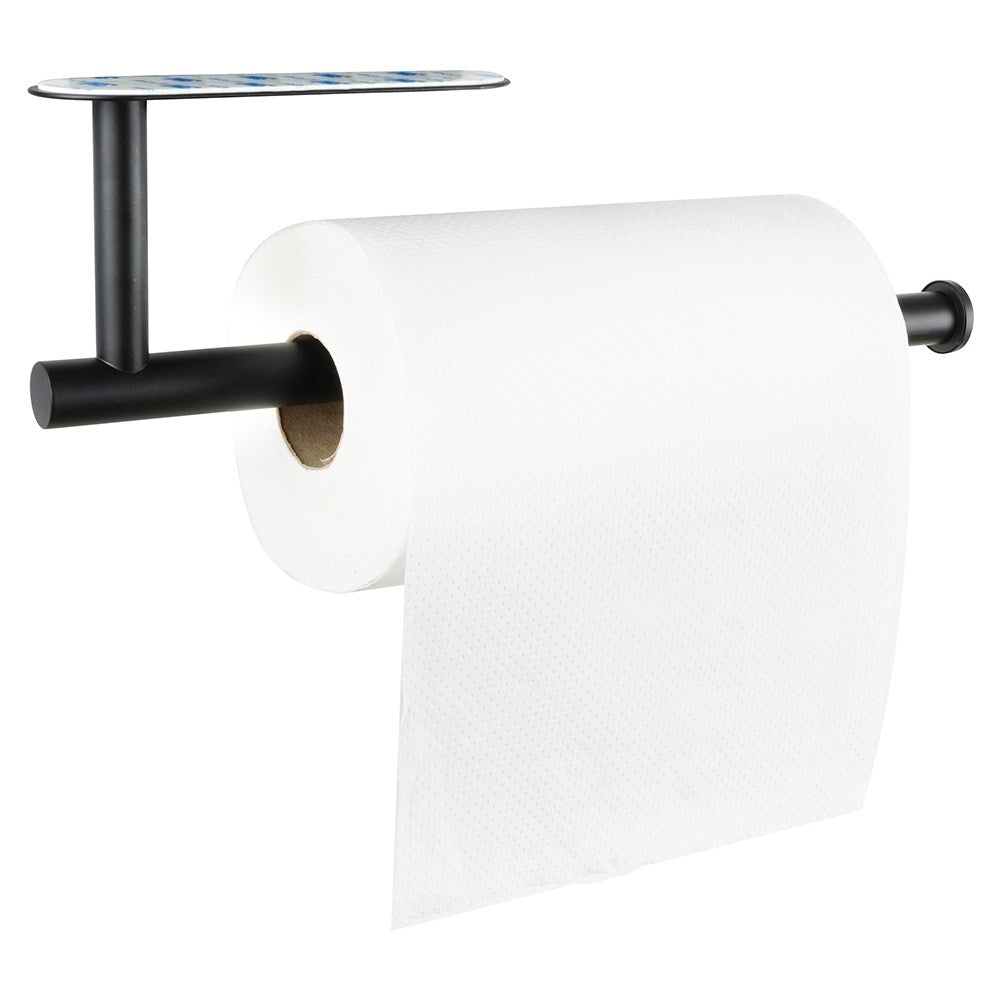 Black Metal Kitchen Hanger for Paper Towels