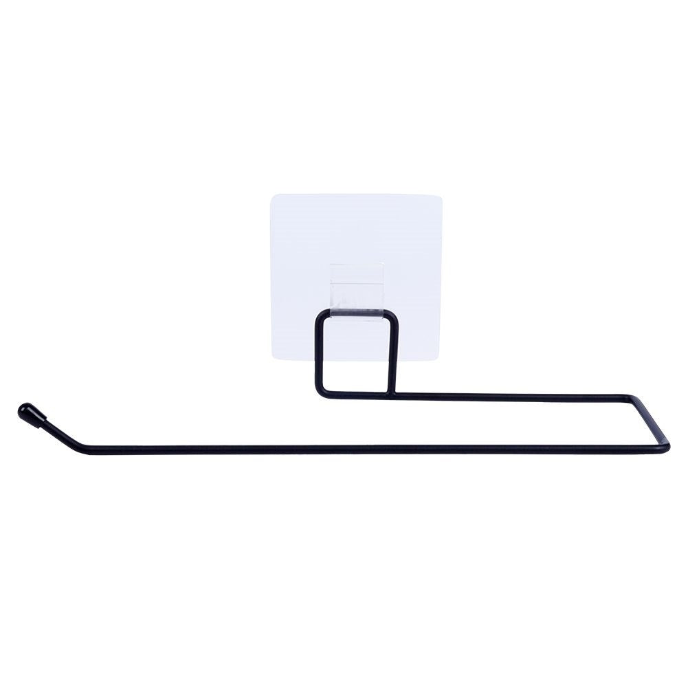 Black Metal Kitchen Hanger for Paper Towels
