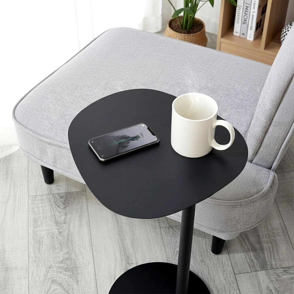 Black Metal Side Table – 35x25x53 cm