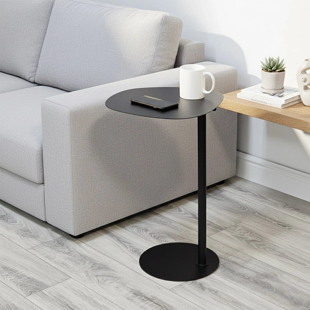 Black Metal Side Table – 35x25x53 cm