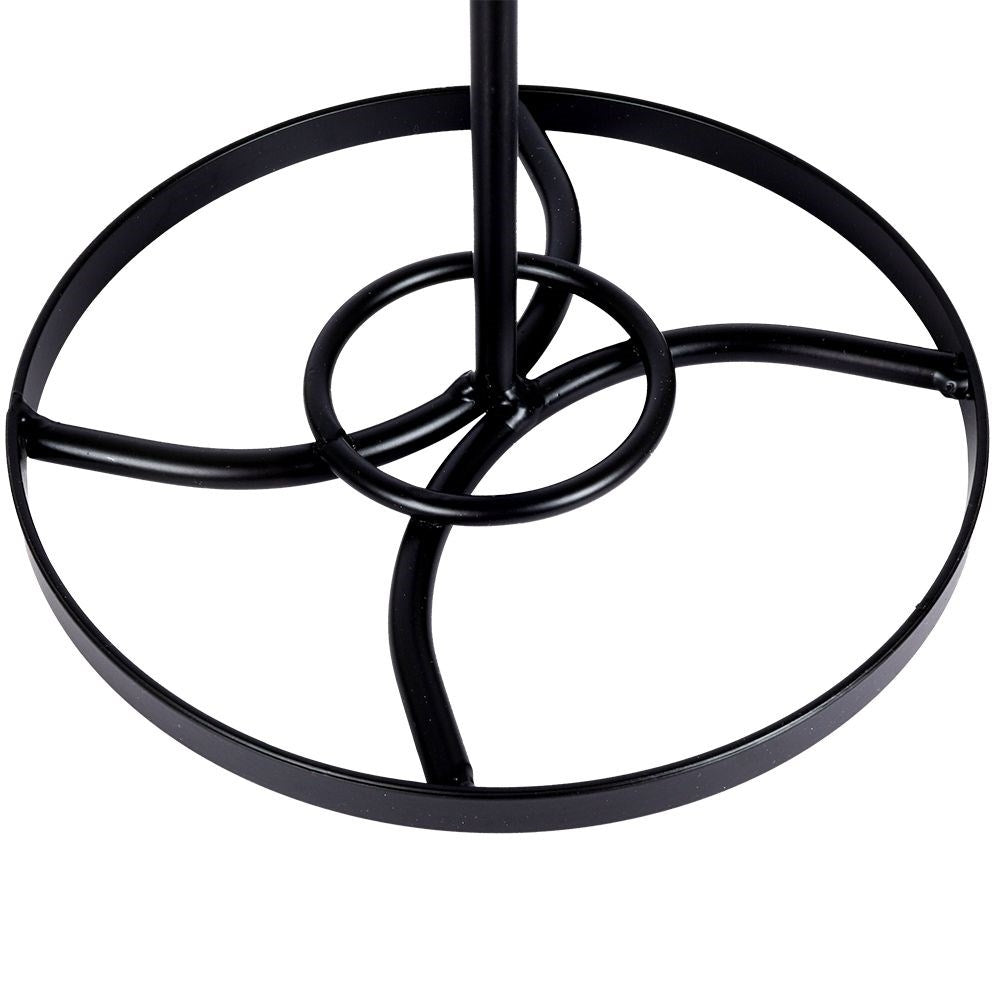 Black Rack for Mugs and Cups in Lacquered Metal
