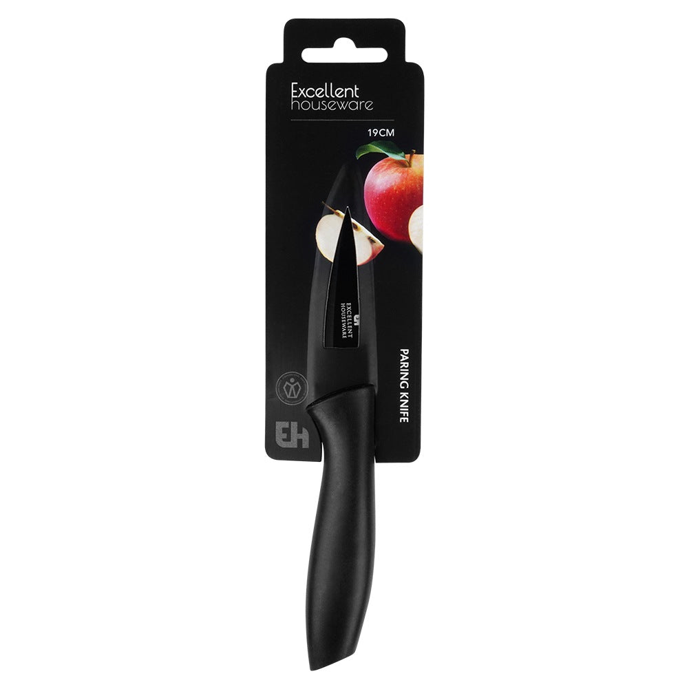 Black Steel Paring Knife 19 cm