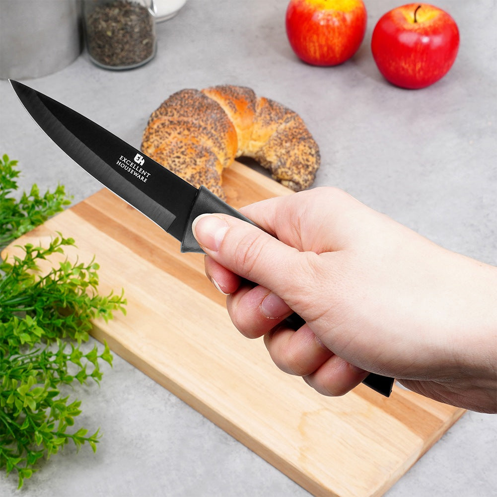 Black Steel Paring Knife 19 cm