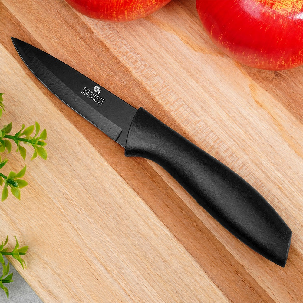 Black Steel Paring Knife 19 cm