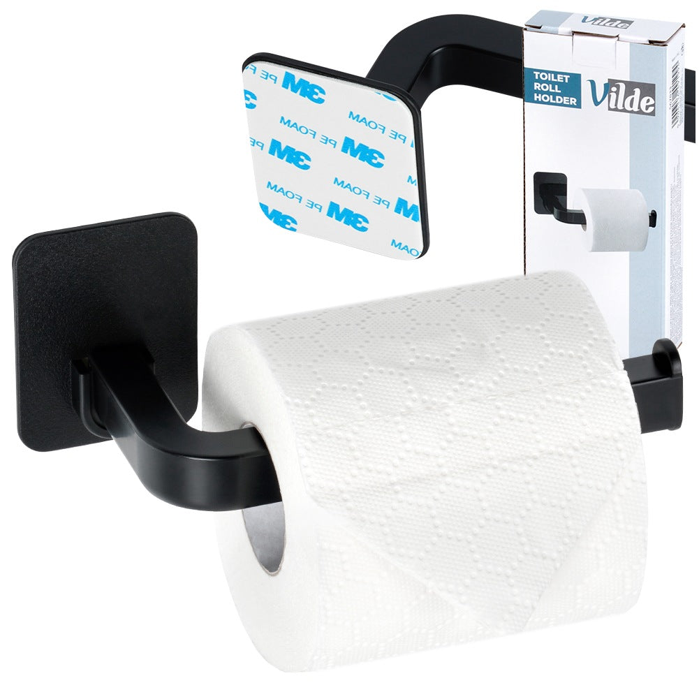Black Toilet Paper Holder, 16.5 cm