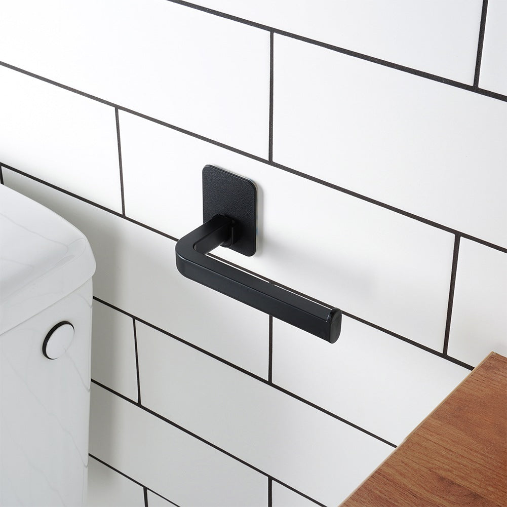 Black Toilet Paper Holder, 16.5 cm