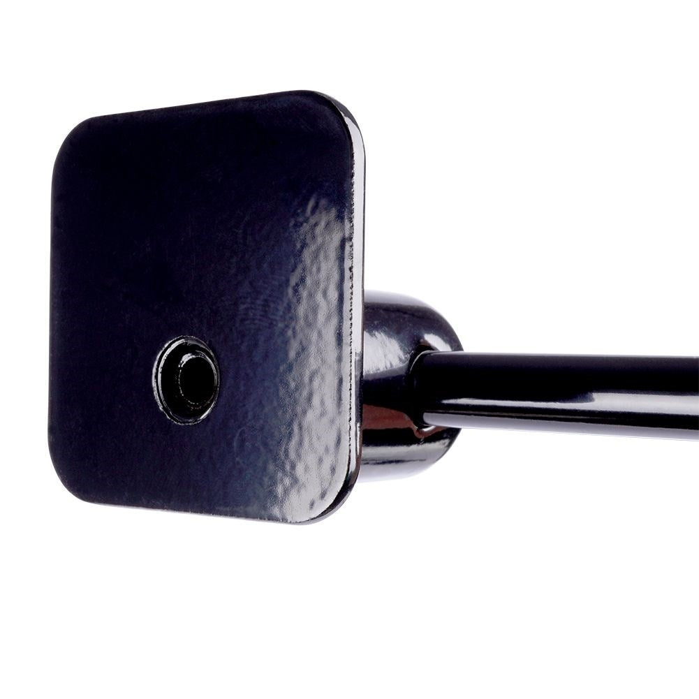 Black Toilet Roll Holder in Steel - Stylish Design