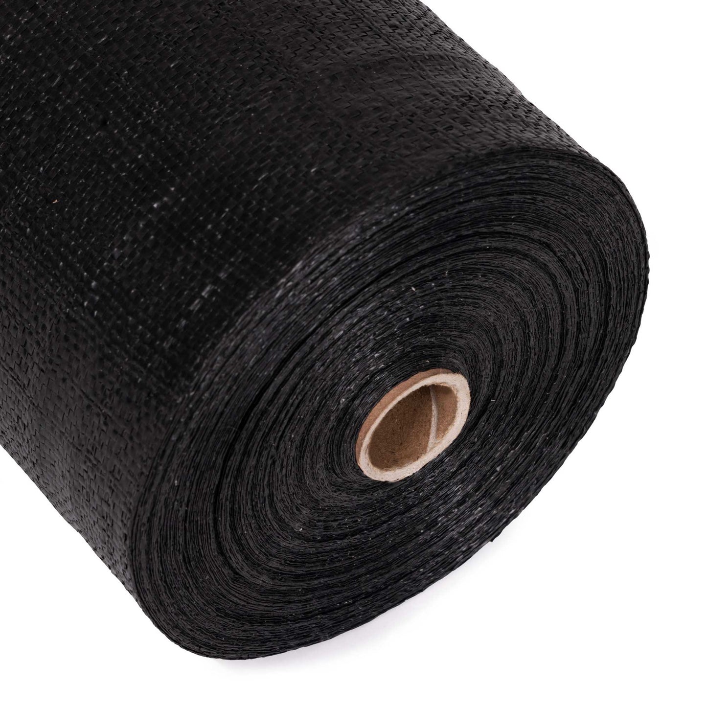 Black UV-Resistant Weed Control Fabric 1.6x50m with Pins