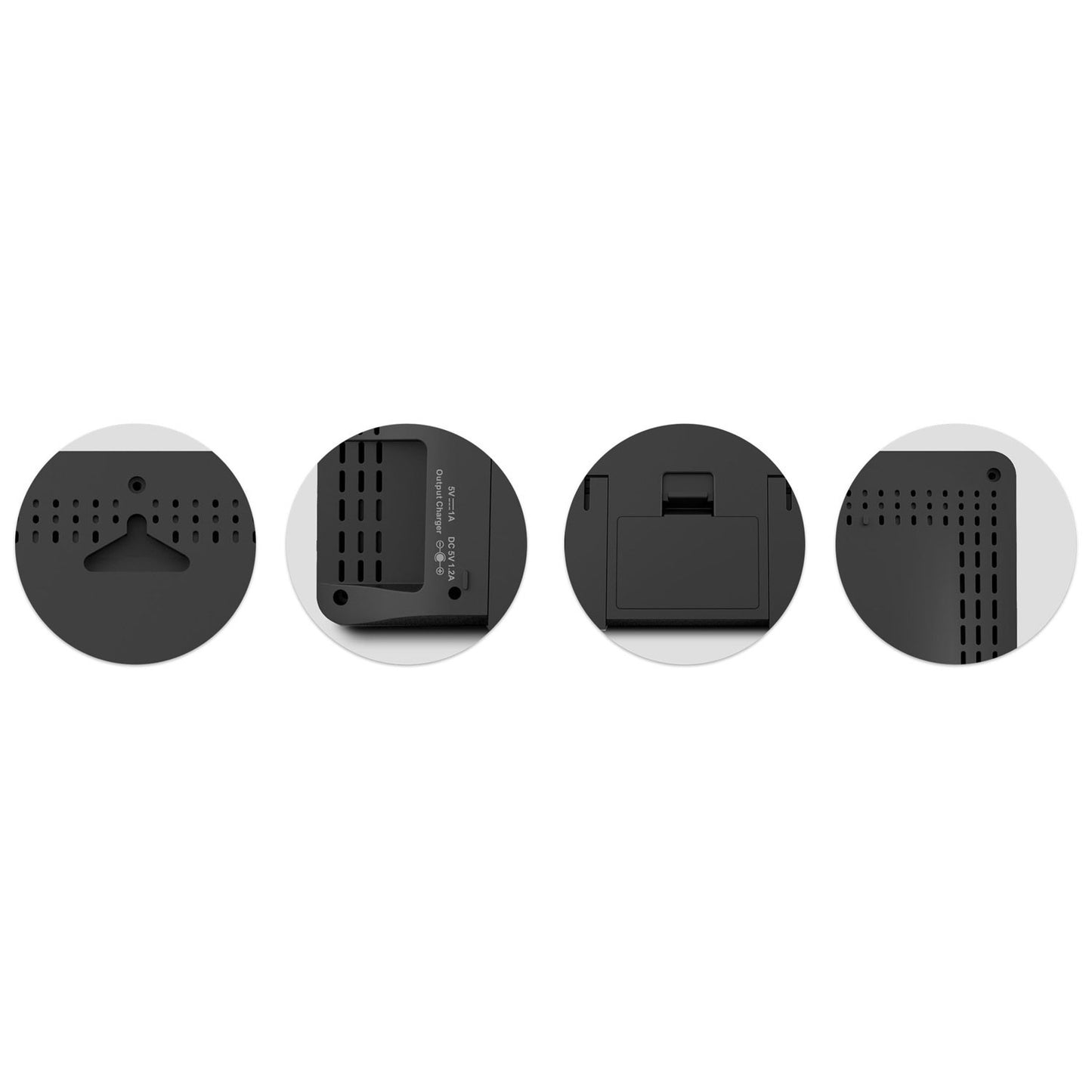 Black Weather Station with Display BD-904