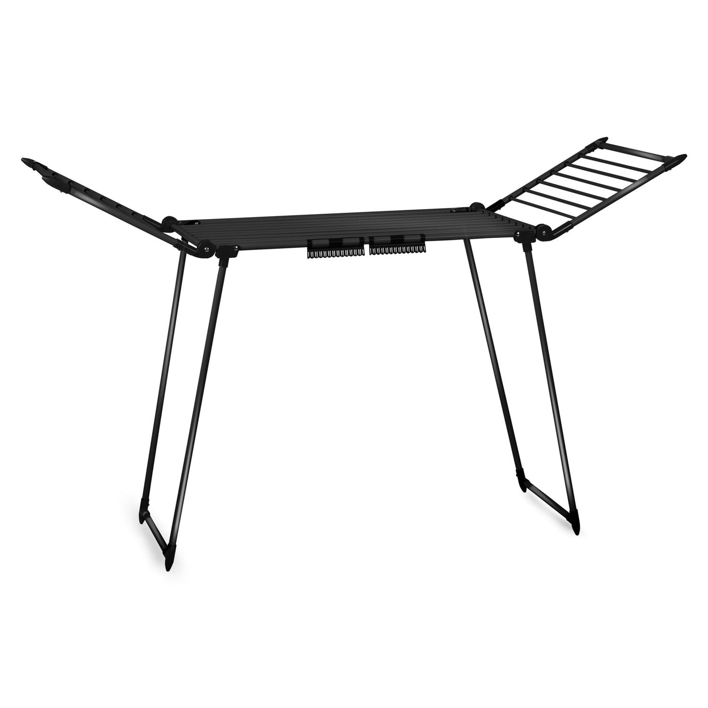 Black collapsible drying rack Debora - 19 meter drying length