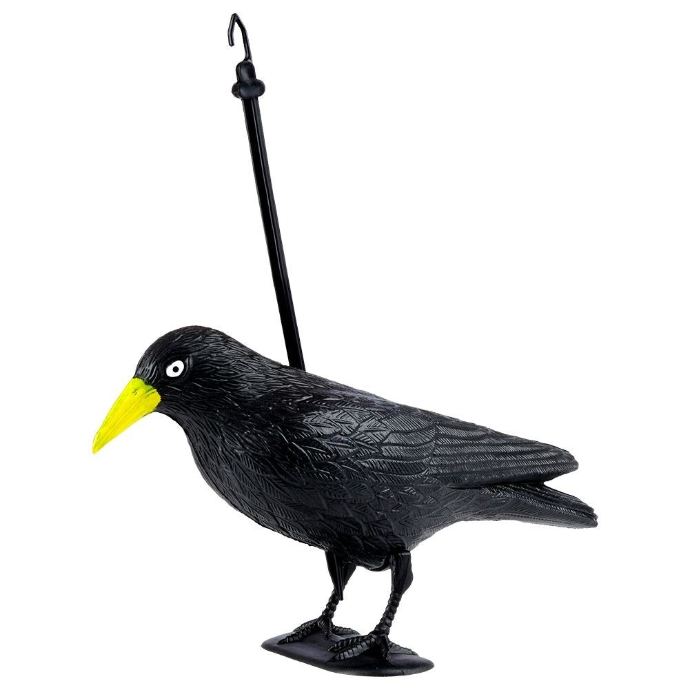 Black crow scarecrow - realistic and effective scarecrow