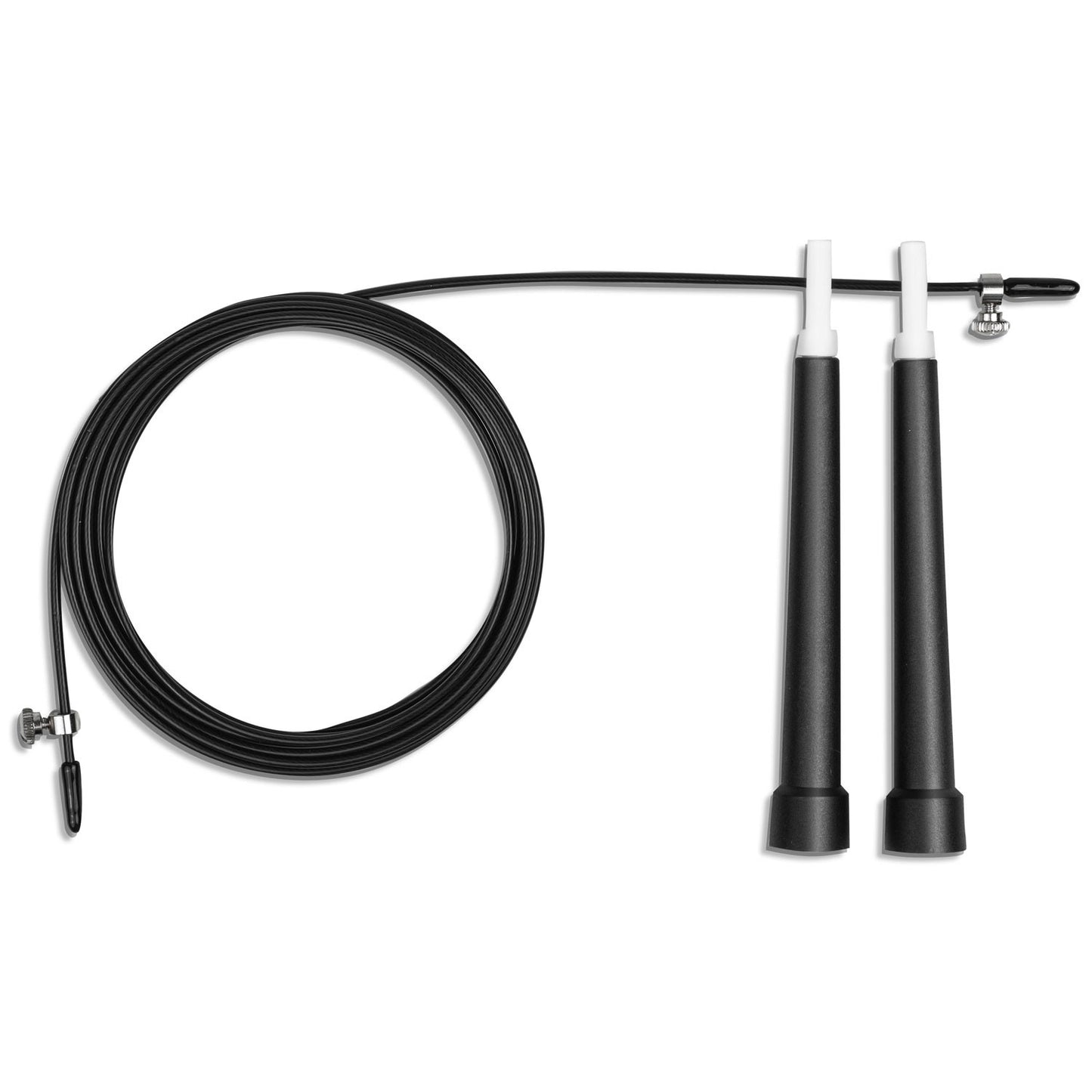 Black jump rope for training Neo-Sport NS-955
