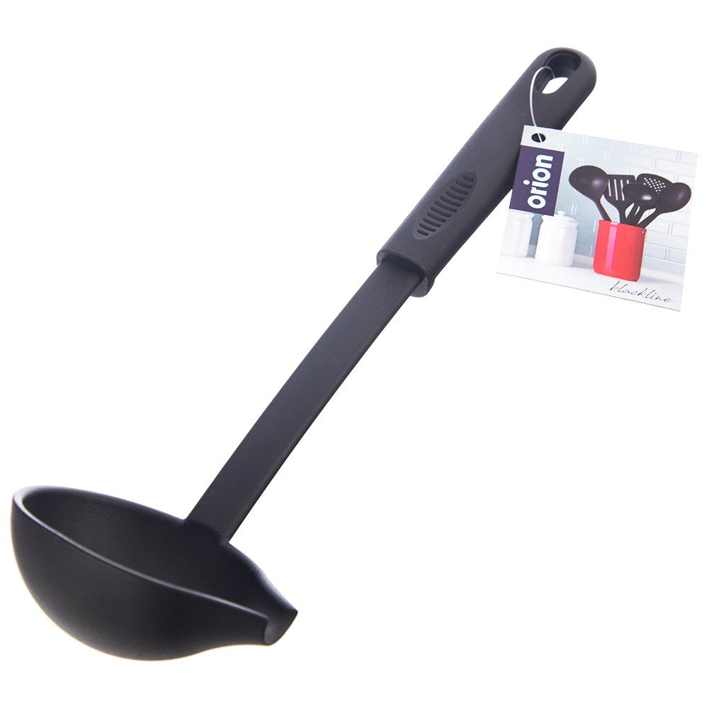 Black ladle BLACKLINE 60 ml, 29 cm