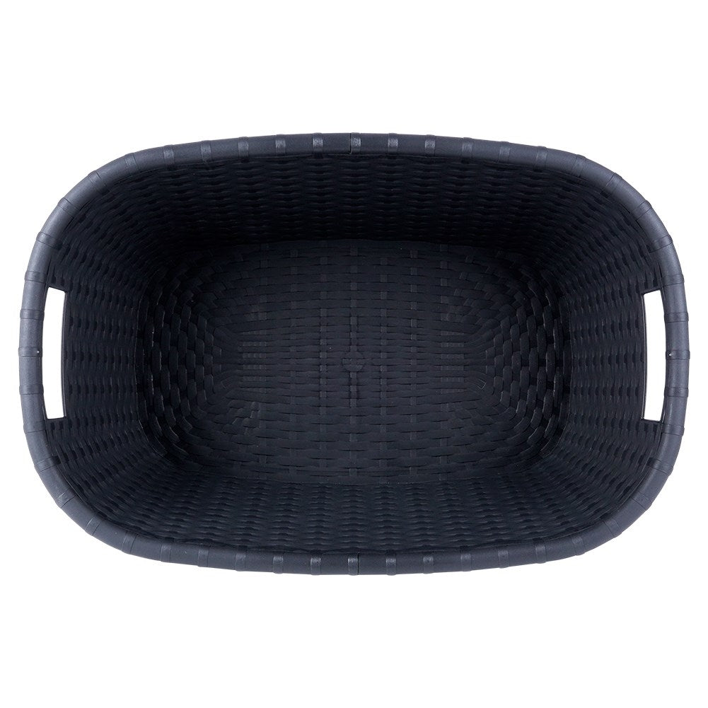 Black light laundry basket for clothes and textiles