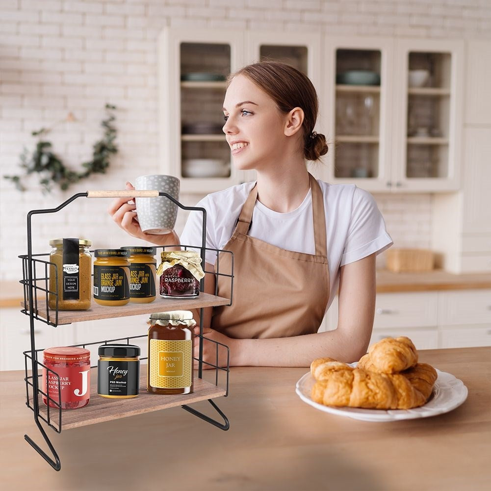 Black metal shelf: robust, wall mount or worktop