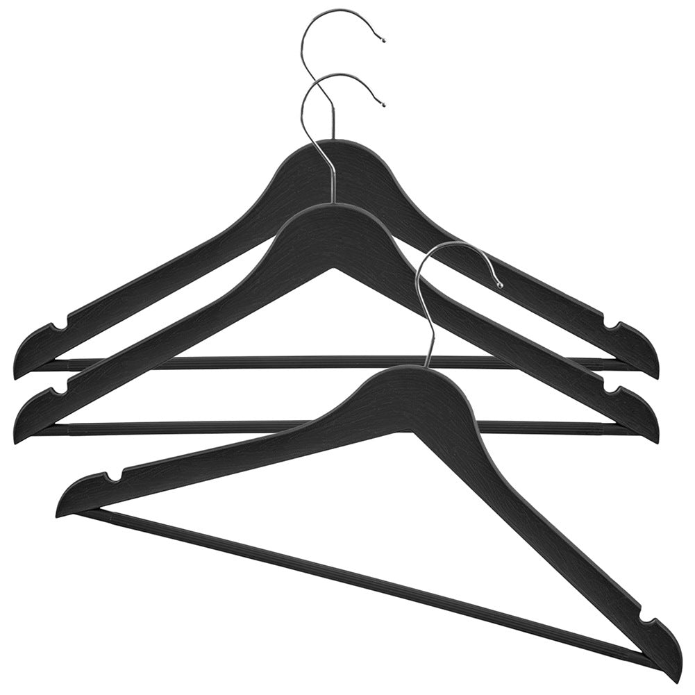 Black swivel clothes hangers 42.5x24 cm 3 pcs.