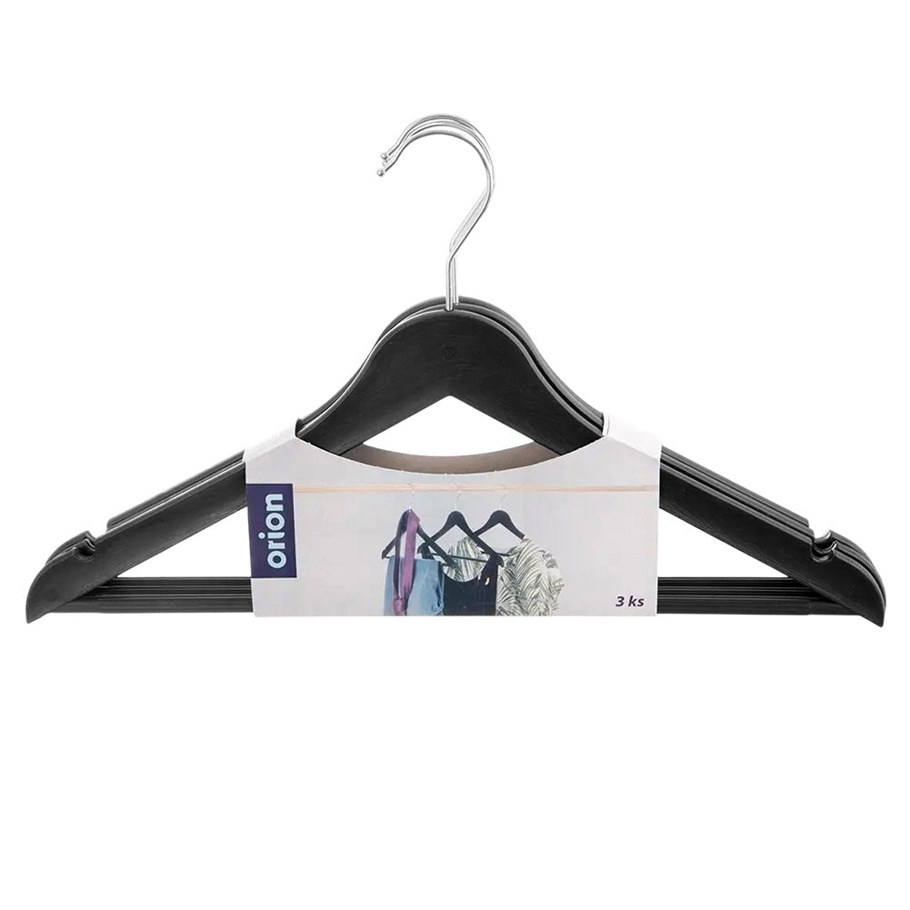 Black swivel clothes hangers 42.5x24 cm 3 pcs.