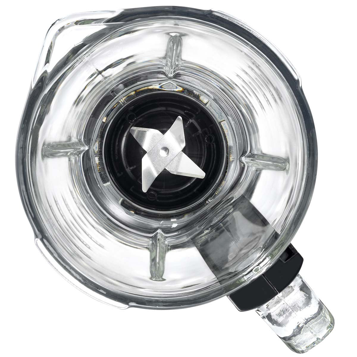 Blender 1.5L Glass Jug, 500W, 5 Speeds, Matte Black