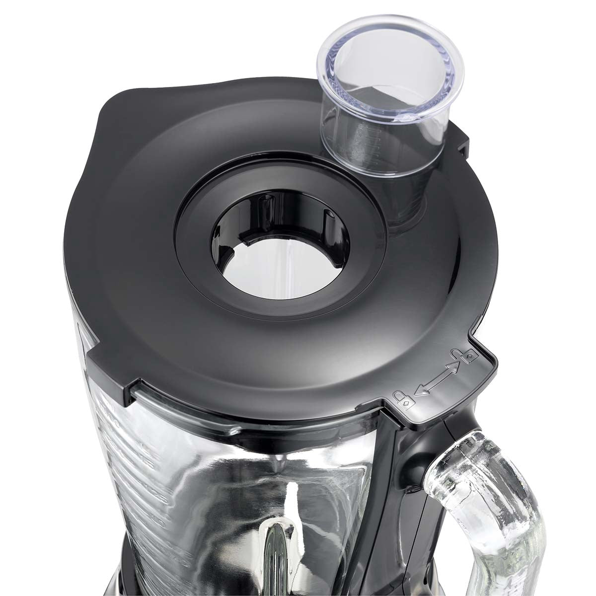 Blender 1.5L Glass Jug, 500W, 5 Speeds, Matte Black
