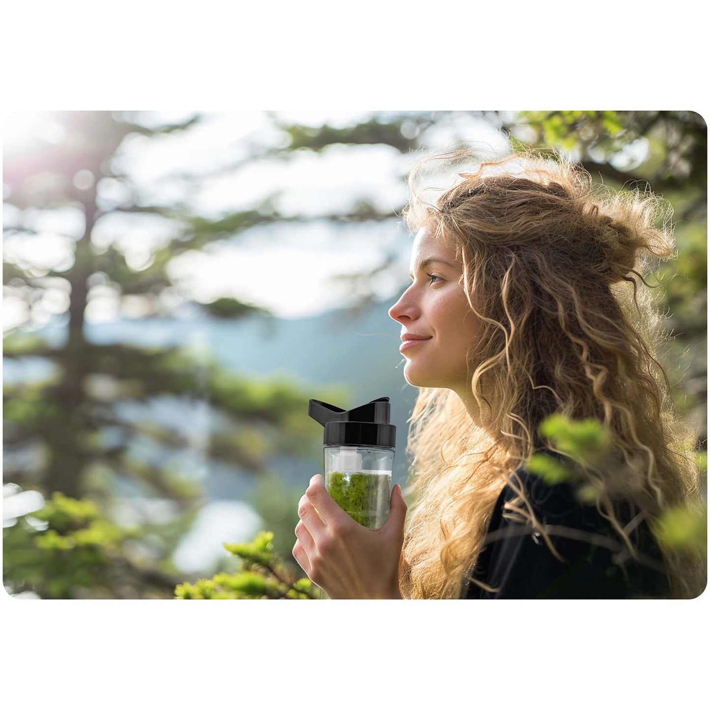 Blender bottle container 600 ml + BD-755 Berdsen cooling insert