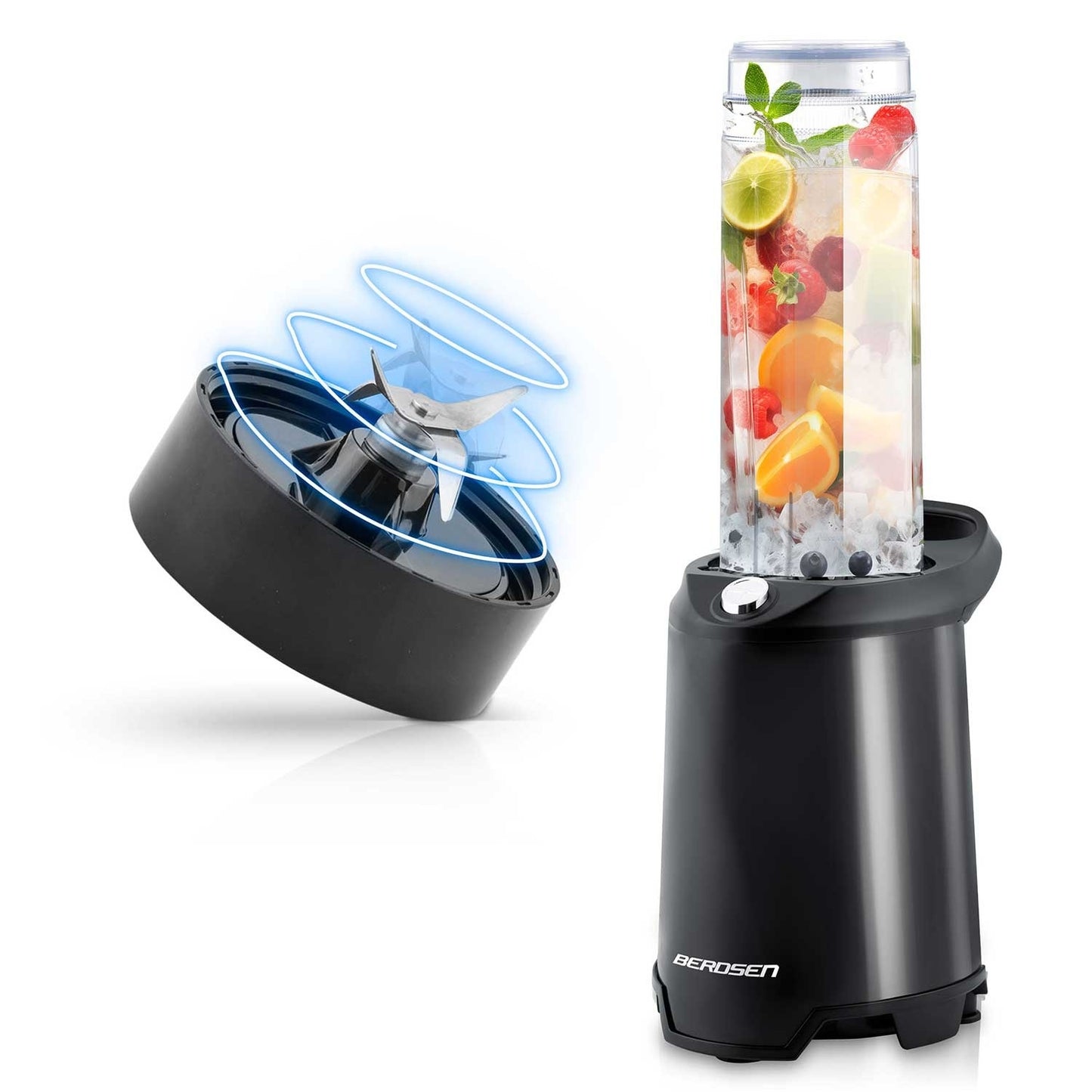 Blender for smoothies 350W BD-752 Berdsen black