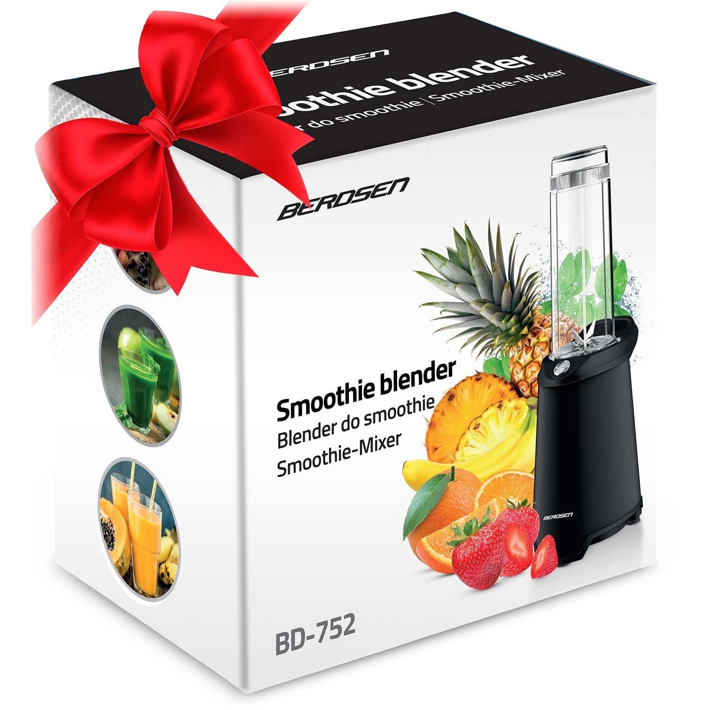 Blender for smoothies 350W BD-752 Berdsen black