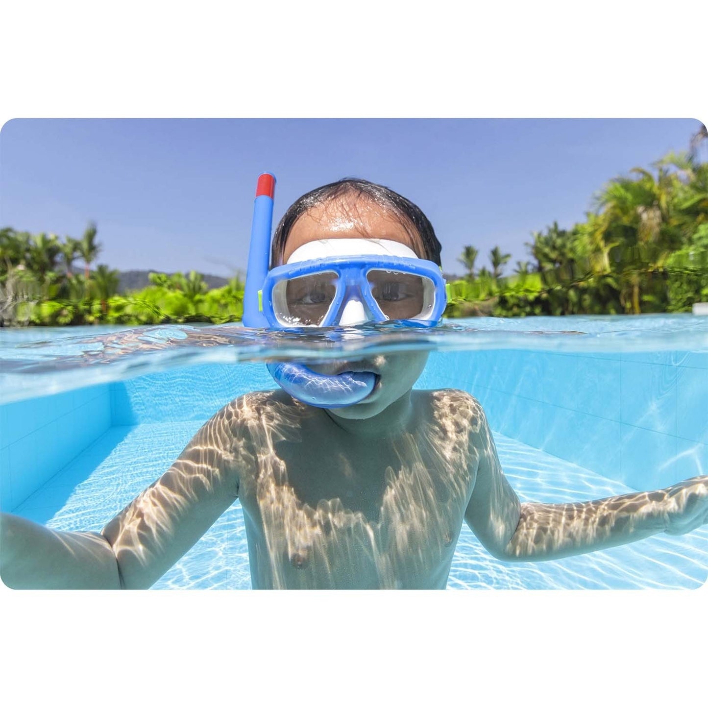 Blue Bestway 24018 diving set
