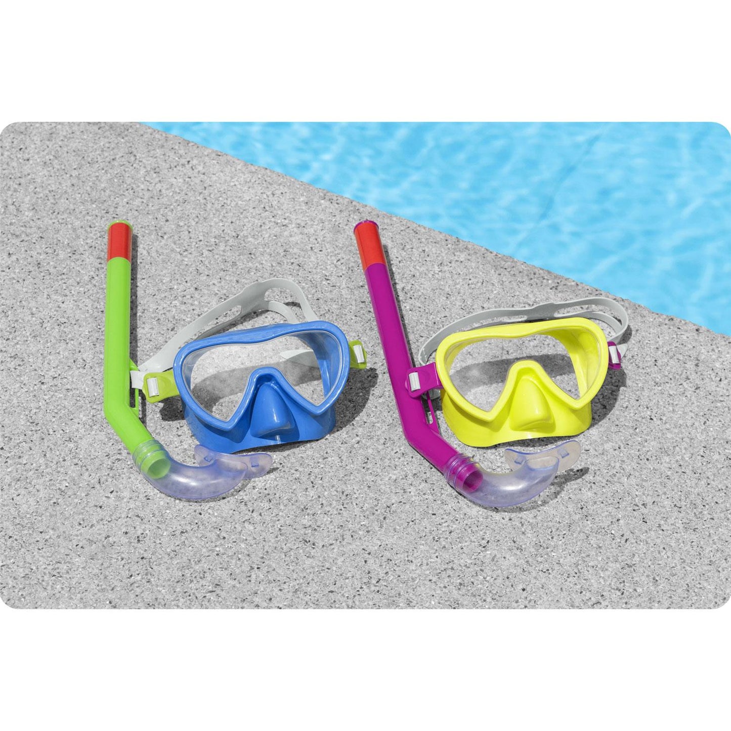 Blue Bestway 24036 diving set