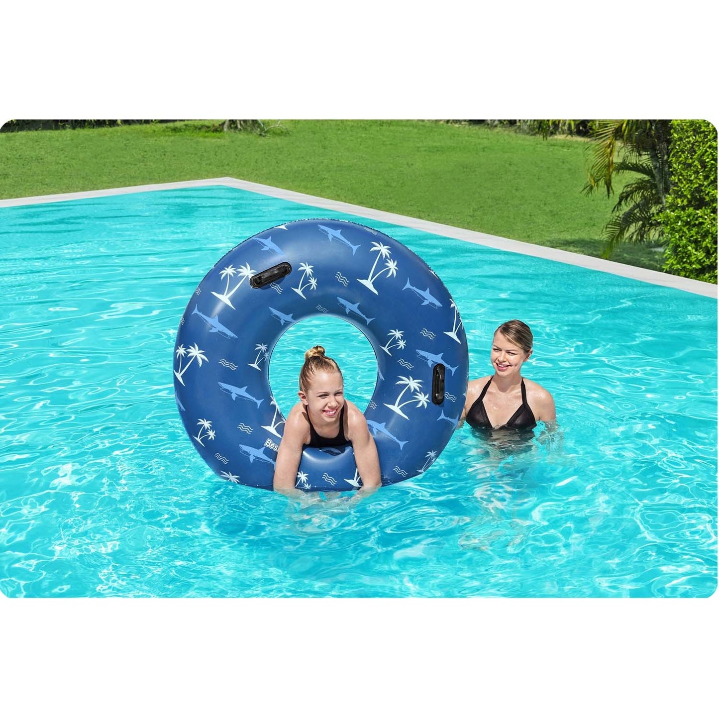 Blue Bestway 36353 swimming ring