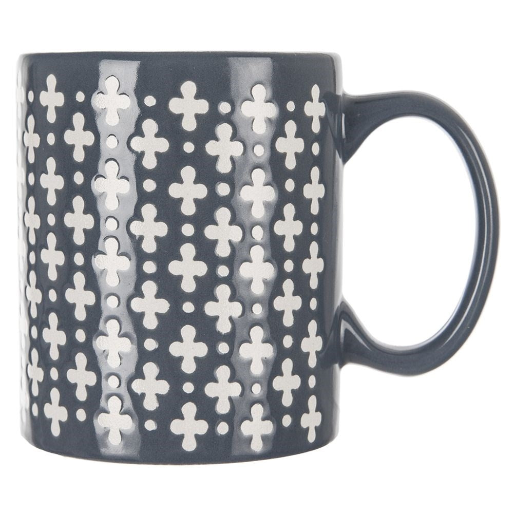 Blue Ceramic Mug - Dishwasher Safe and Microwave Safe