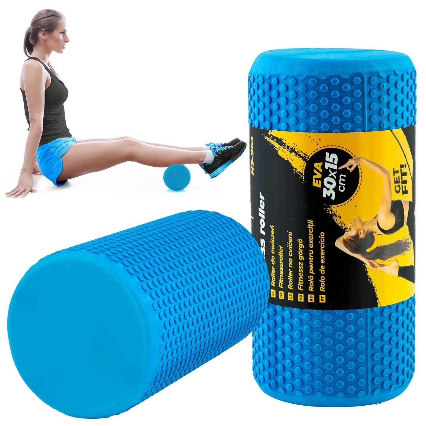 Blue EVA Training roller NS-963