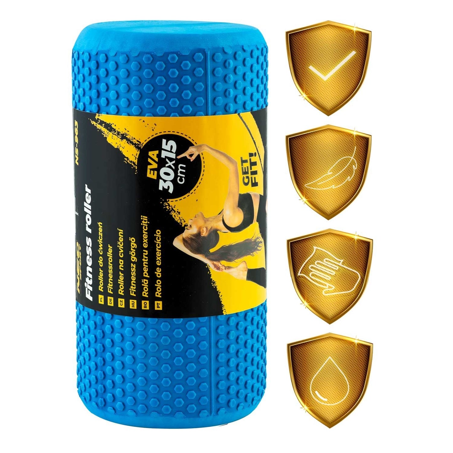 Blue EVA Training roller NS-963