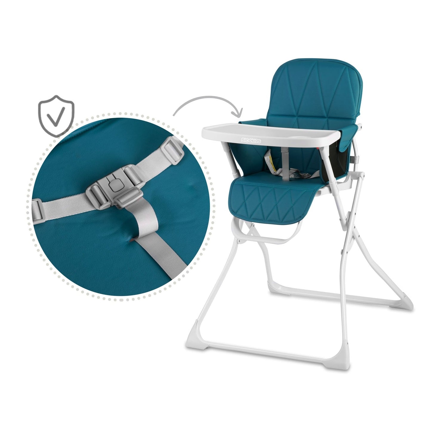 Blue Nuco Dining Chair for Toddlers