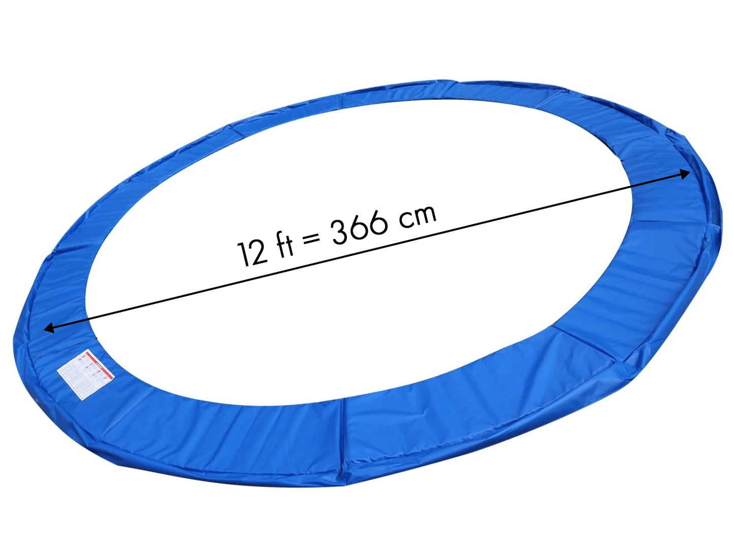 Blue Spring Cover for Trampoline 366 374 cm 12ft