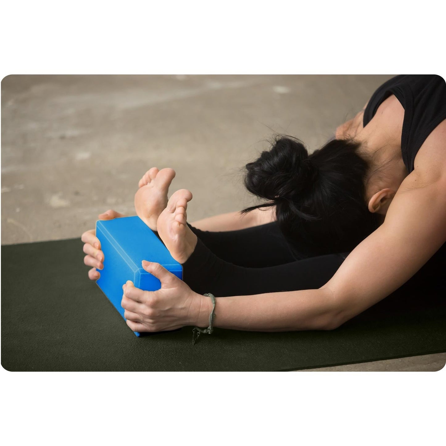Blue Yoga Block in Foam NS-962