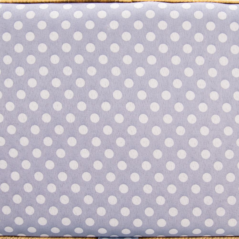 Blue polka dot sewing machine 24x18x12 cm