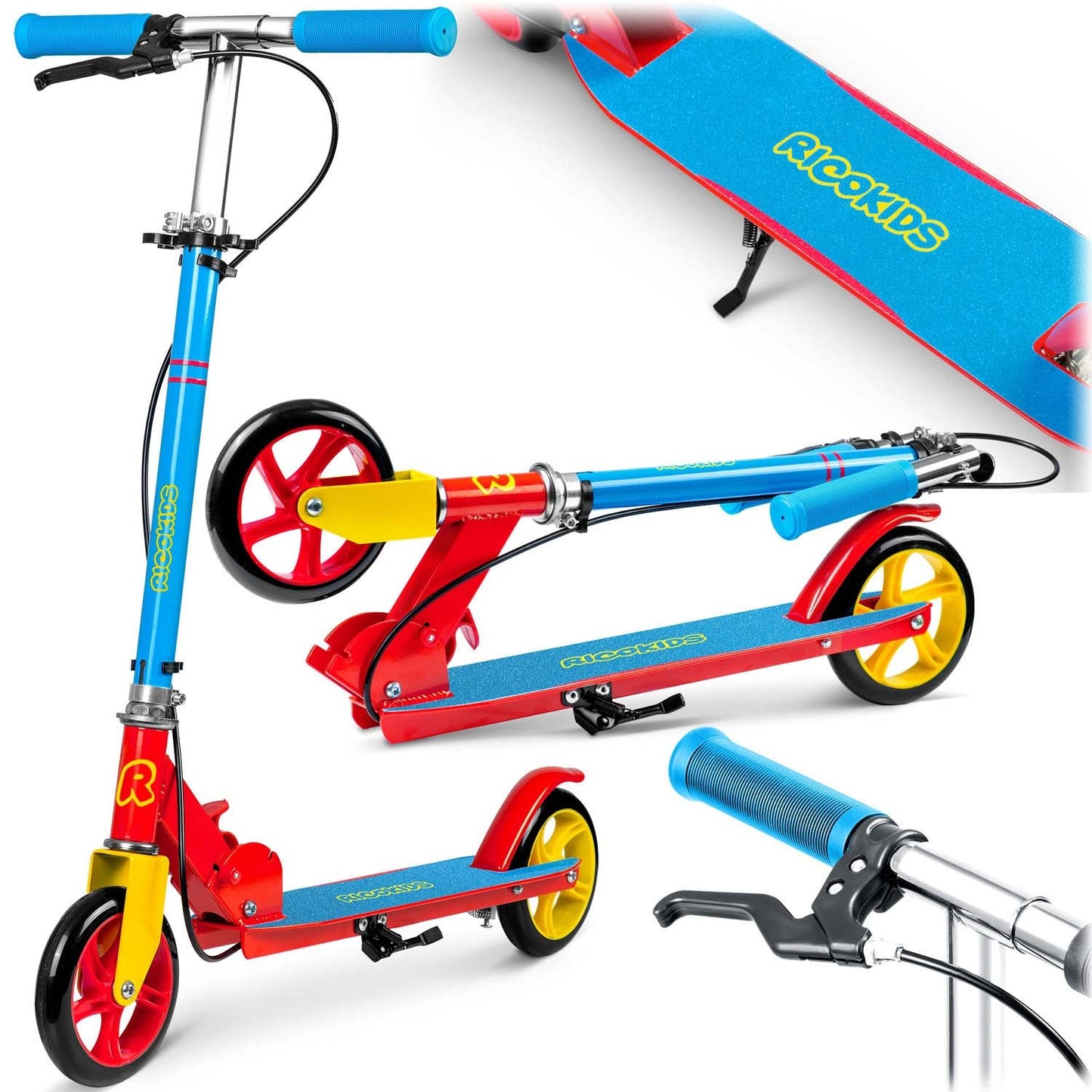Blue-red scooter Kodi from Ricokids