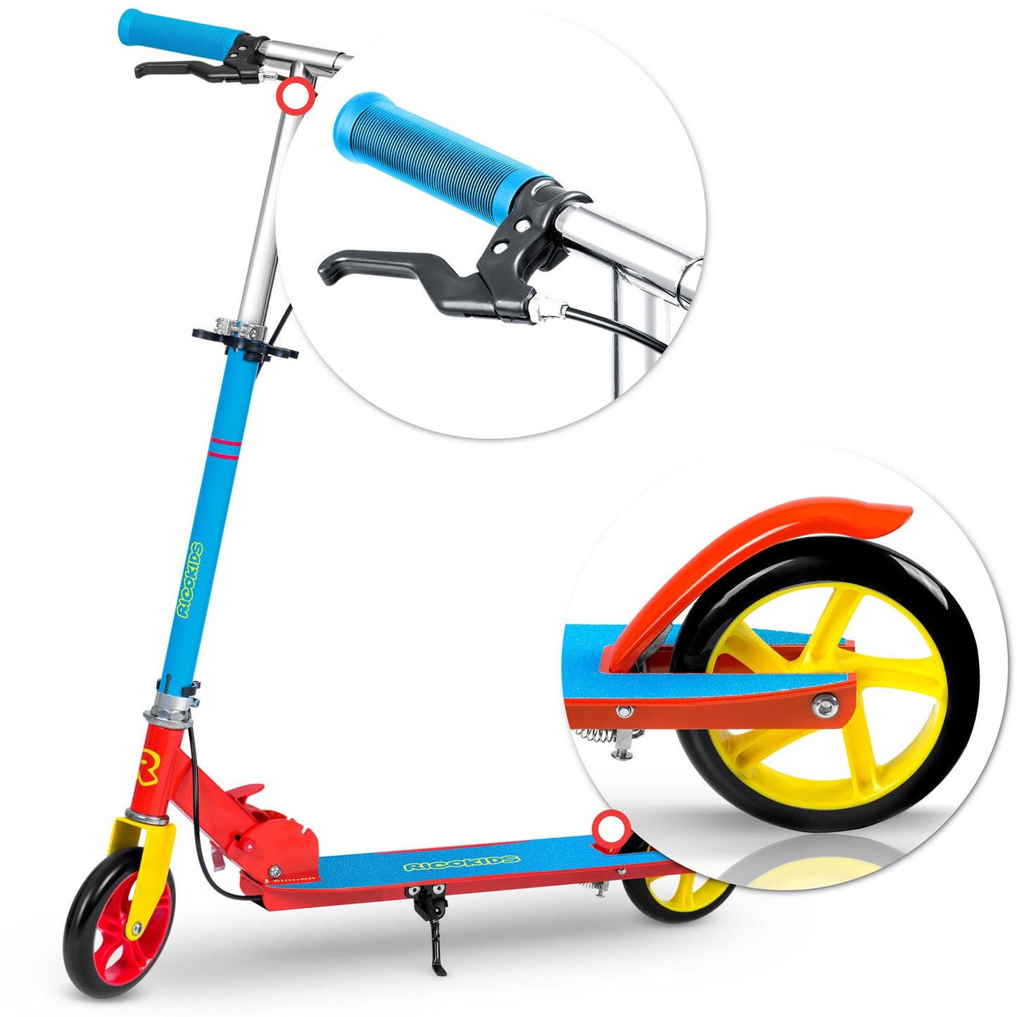 Blue-red scooter Kodi from Ricokids