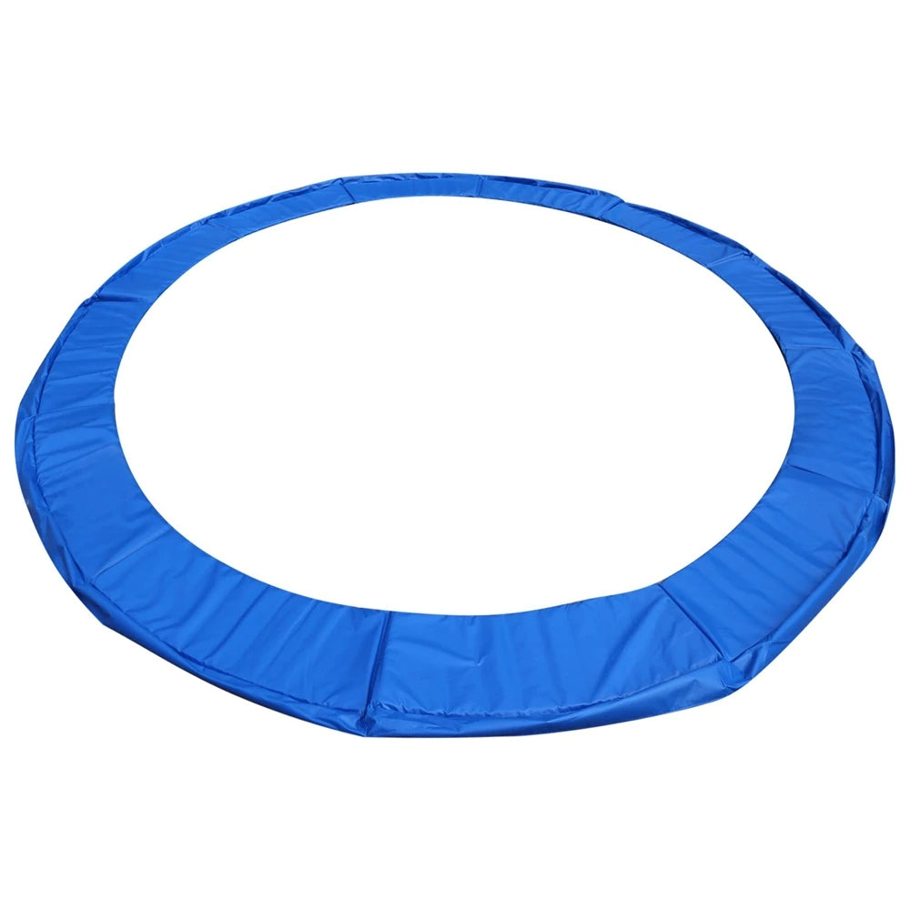 Blue spring cover for trampoline 244 250 cm 8ft