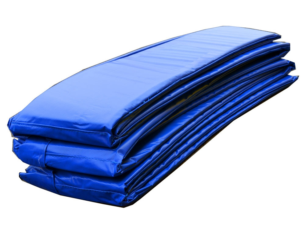 Blue spring cover for trampoline 244 250 cm 8ft