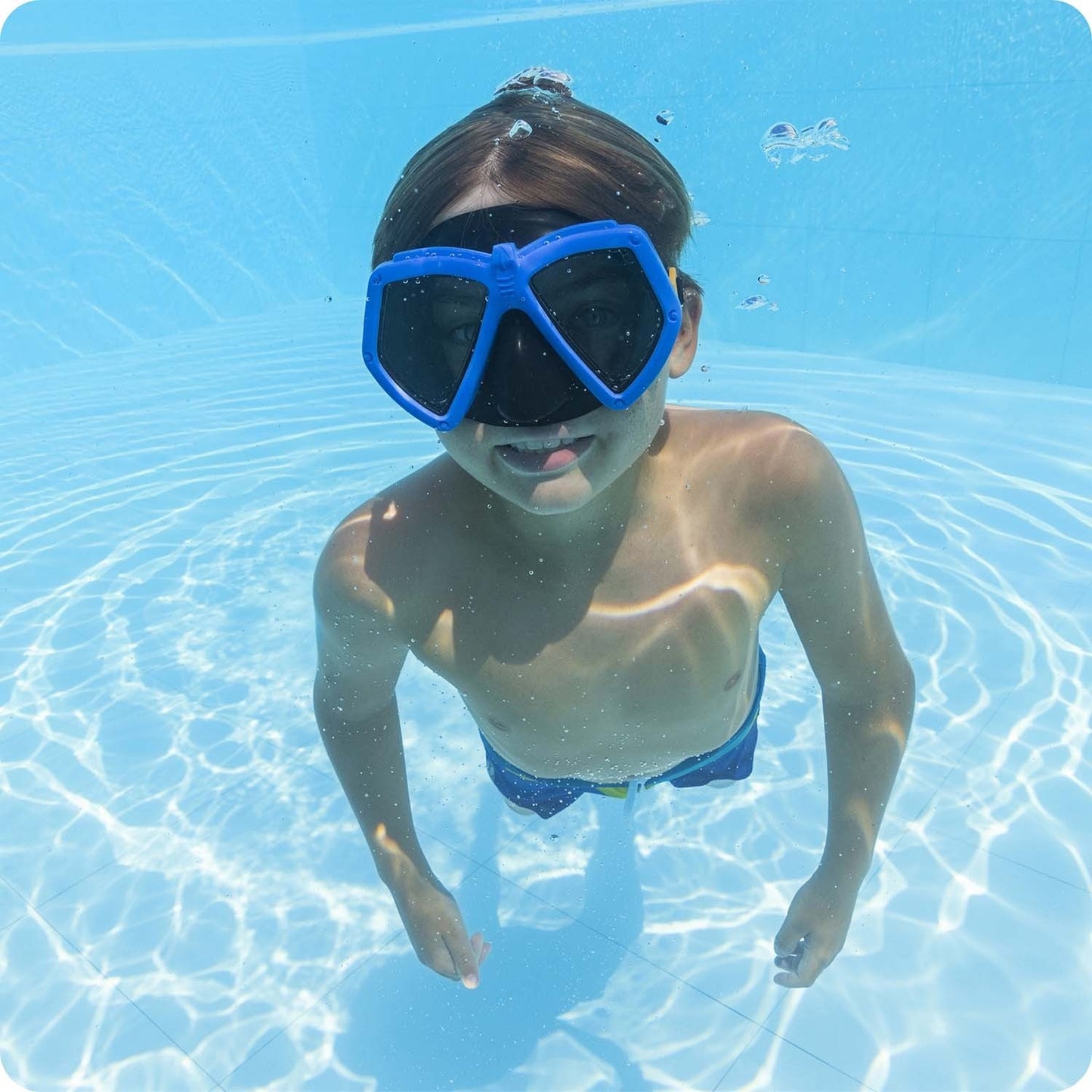 Blue swimming mask Bestway 22040