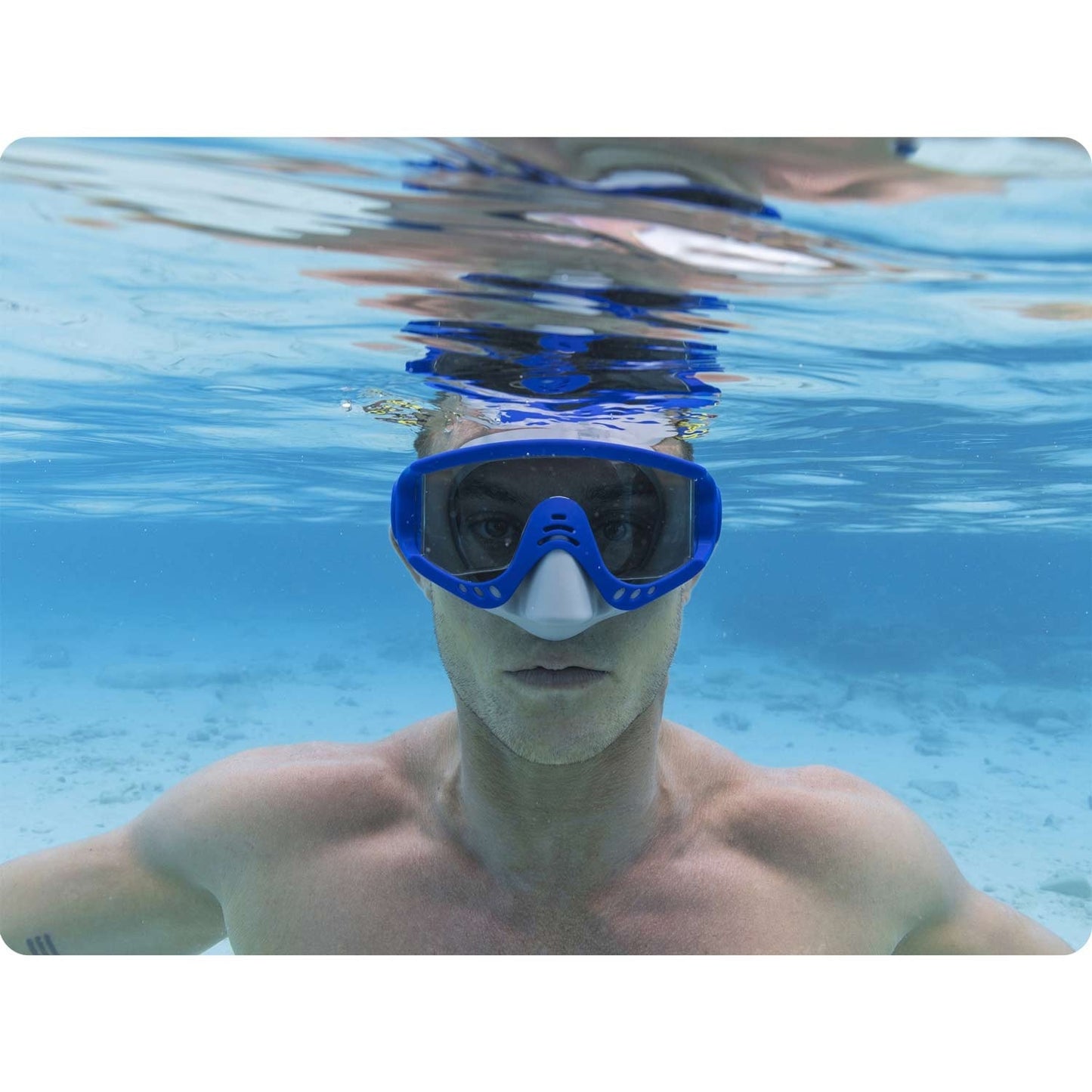 Blue swimming mask Bestway 22044