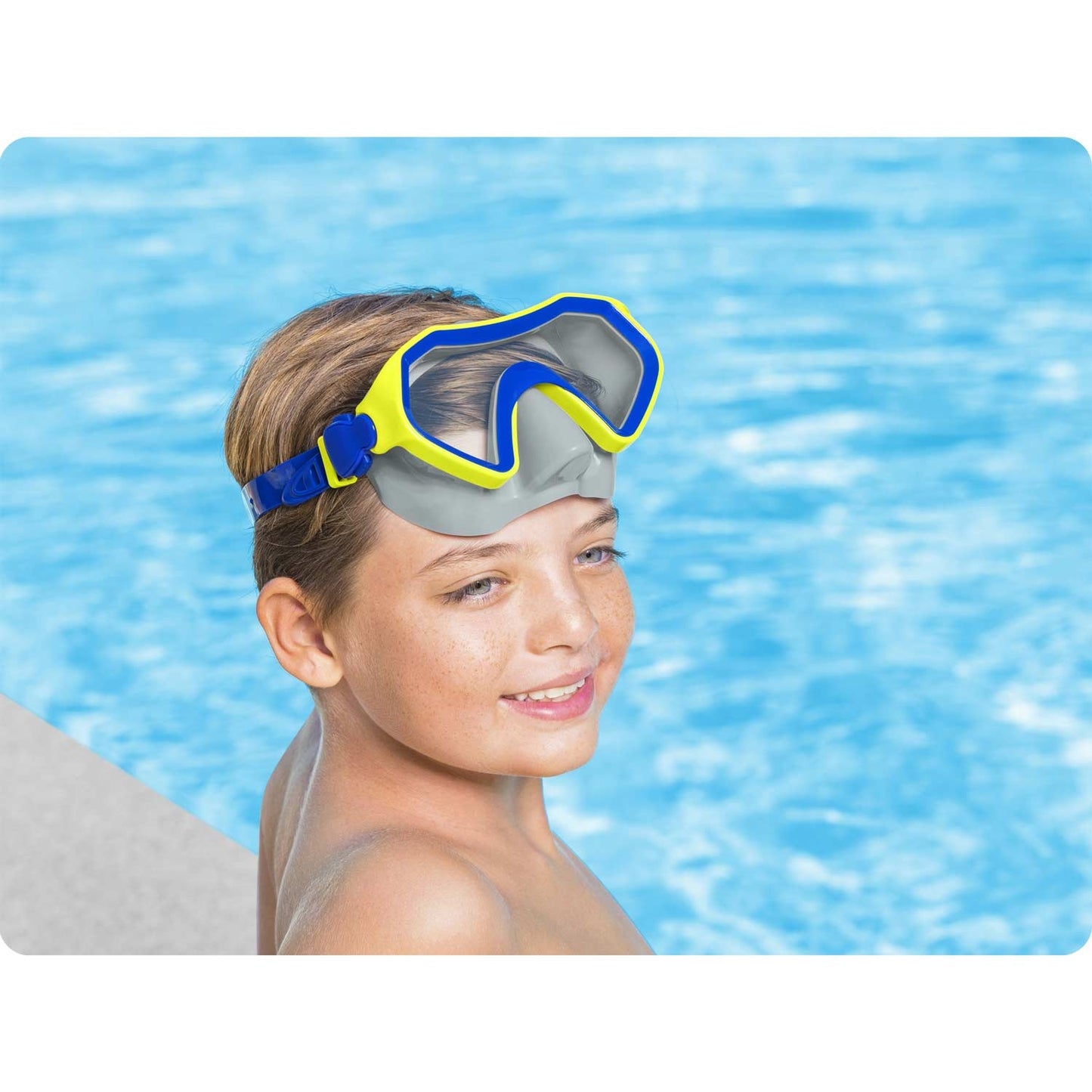 Blue swimming mask Bestway 22049