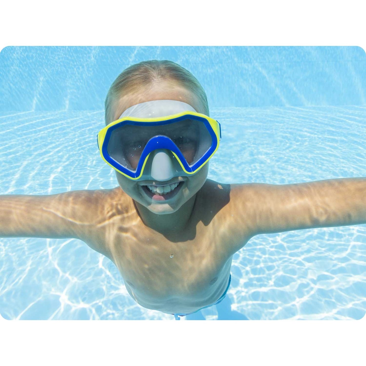 Blue swimming mask Bestway 22049