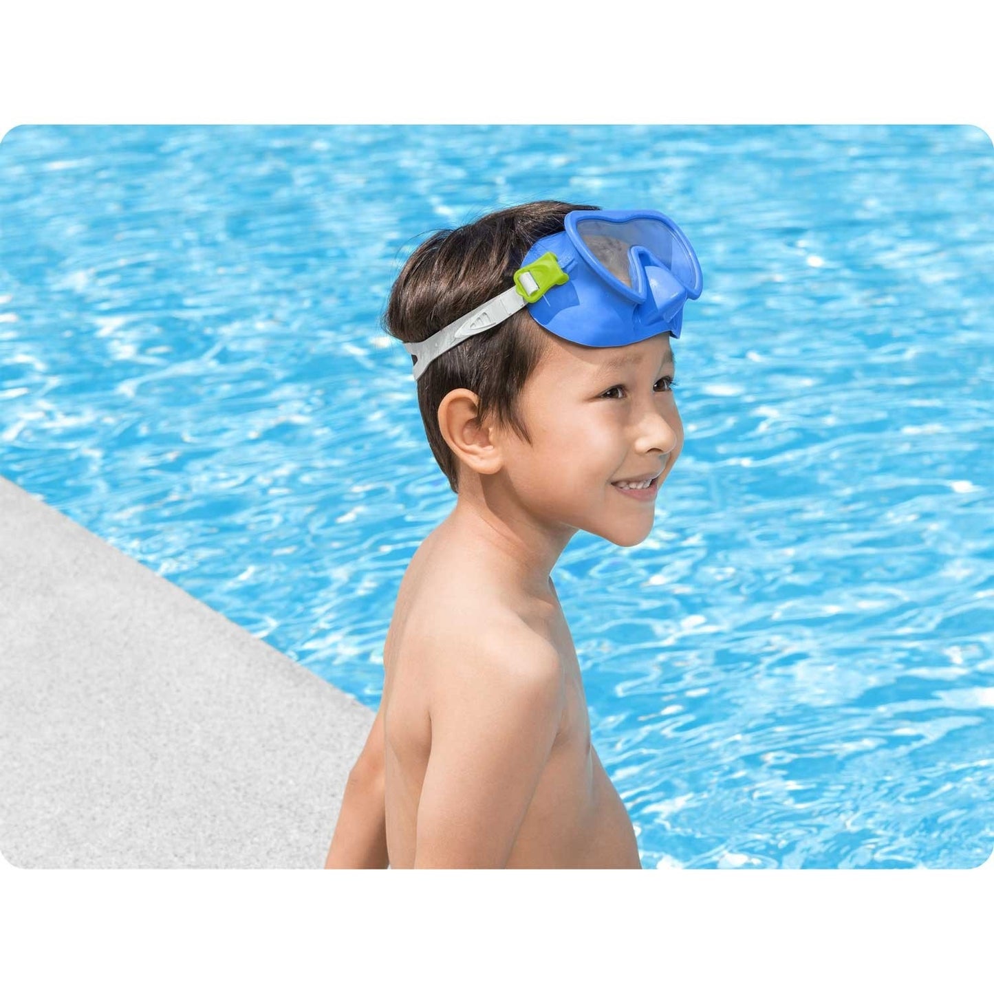 Blue swimming mask Bestway 22057