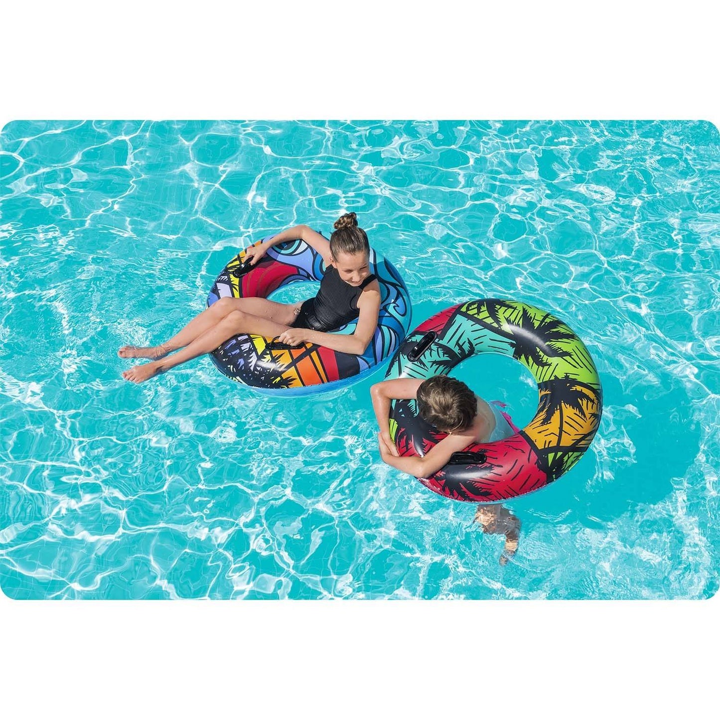 Blue swimming ring 91 cm Bestway 36350