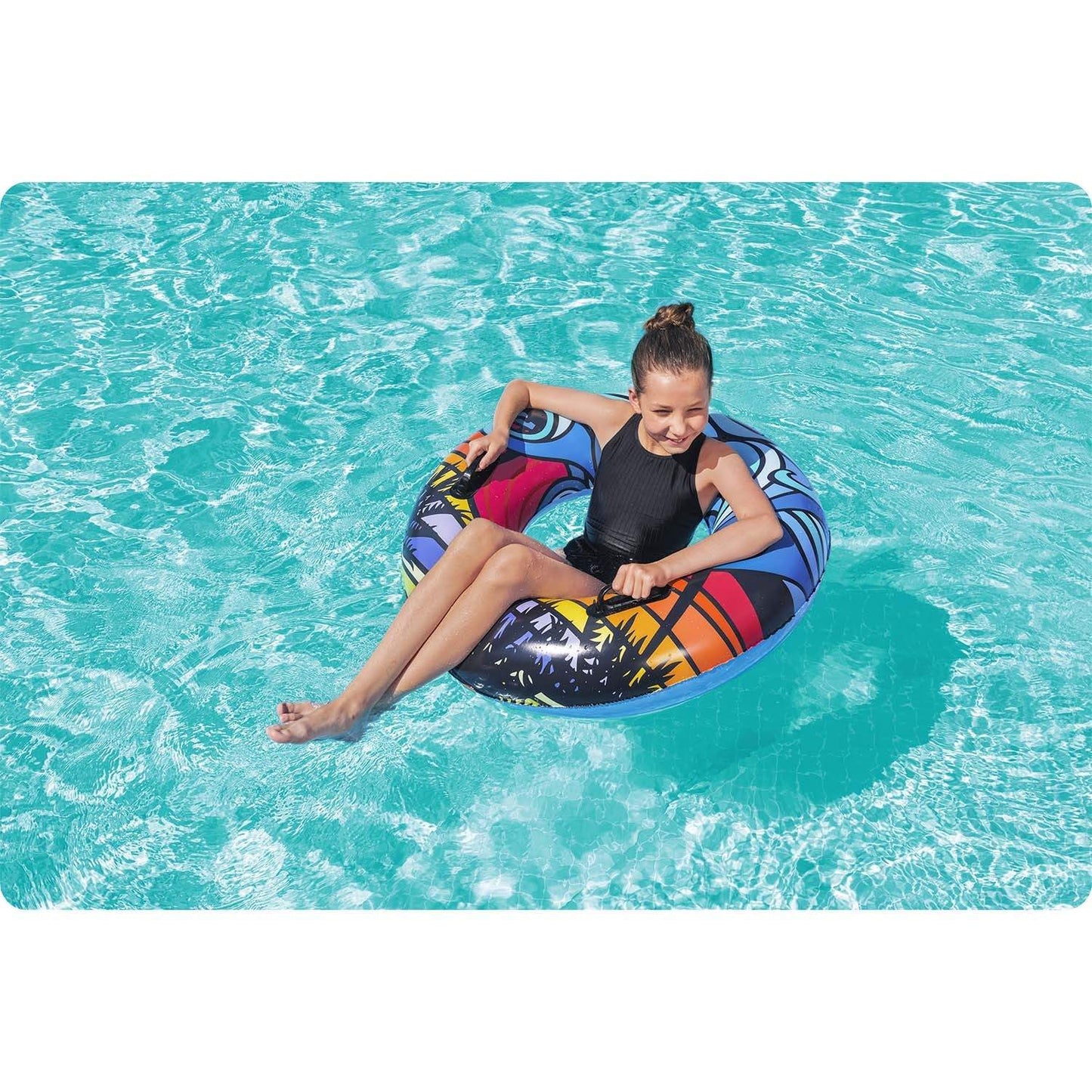 Blue swimming ring 91 cm Bestway 36350